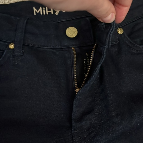 Mih Mid Rise Dark Wash Bootcut Jeans - The London Jean - Picture 6 of 12